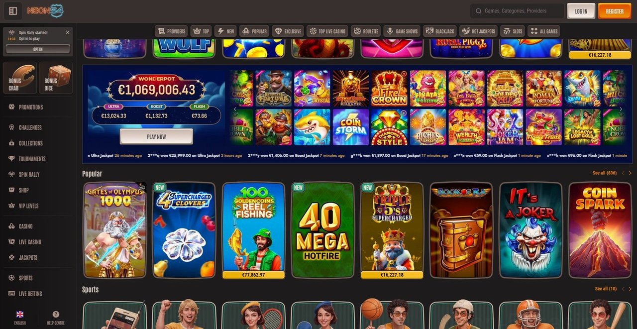 Neon54 Casino Casino